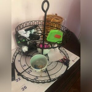 Multi tier spice rack or displays stand